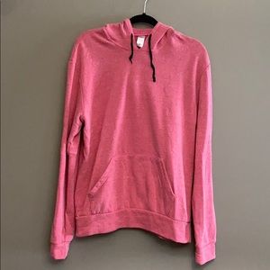 Women’s Soft Pink Pullover Hooded Sweatshirt